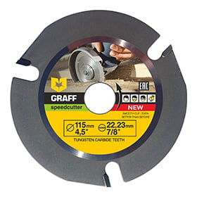 GRAFF SPEEDCUTTER 4 ½ Wood Carving Disc