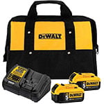 DEWALT DCG413b battery combo deal
